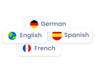 Multiple languages to text on DupDub AI application