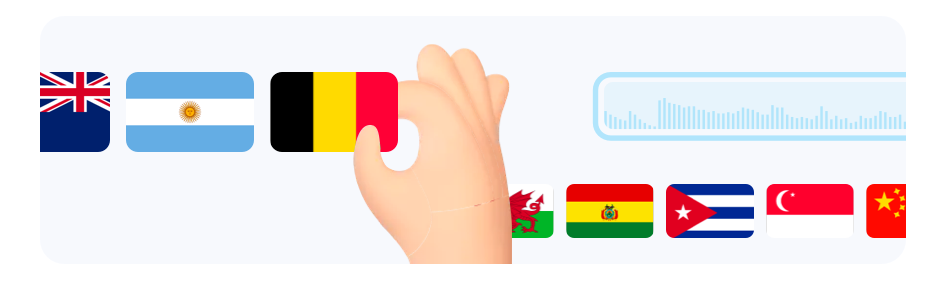 Multiple Languages simply typing in text
