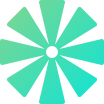 Green Flower Icon
