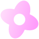Pink Flower Icon