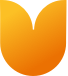 Orange Heart Icon