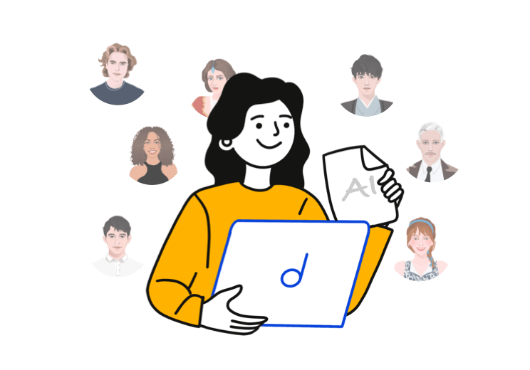 Create your voice with AI voice foster